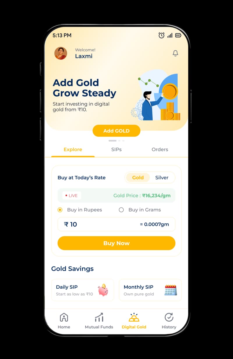 Choose Digital Gold on Indipe