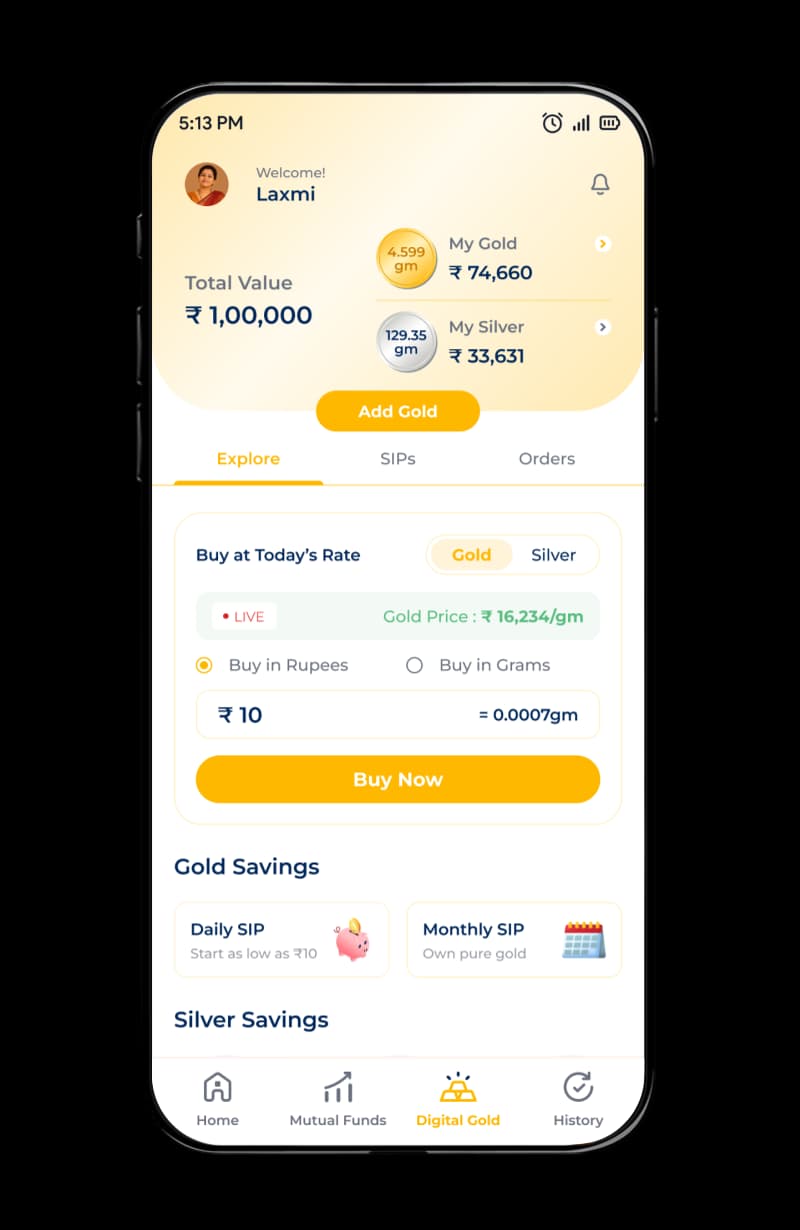 Go to My Gold on Indipe